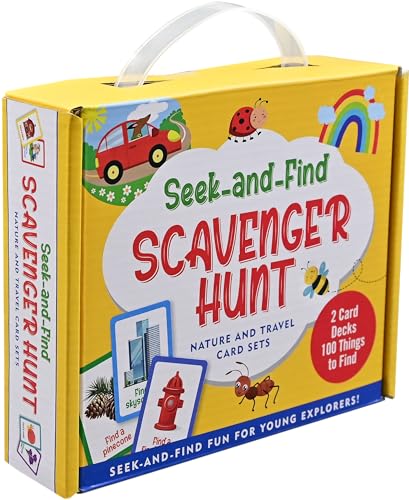 Seek-and-Find Scavenger Hunt Card Set - 2 Game Decks Seek-and-Find Scavenger Hunt Card Set - 2 Game Decks
