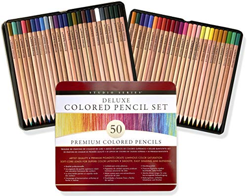 Studio Series 50-unit Deluxe Colored Pencil Set