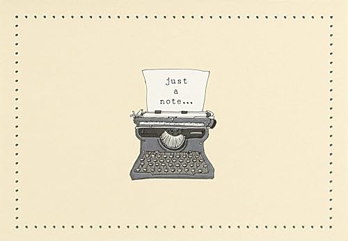 Typewriter Notecards von Peter Pauper Press