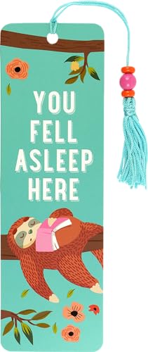 You Fell Asleep Here Beaded Bookmark von Peter Pauper Press