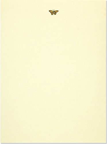 Gold Butterfly Letter-Perfect Stationary (Letter-Perfect Stationery Series) von Peter Pauper Press Inc,US