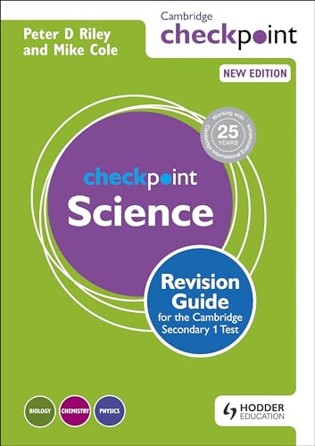 CAMBRIDGE CHECKPOINT SCIENCE R: Revision Guide - for the Cambridge Secondary 1 Test von Hodder Education