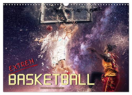 Basketball extrem (Wandkalender 2024 DIN A3 quer), CALVENDO Monatskalender