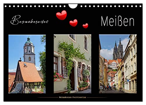 Bezauberndes Meißen (Wandkalender 2025 DIN A4 quer), CALVENDO Monatskalender von CALVENDO