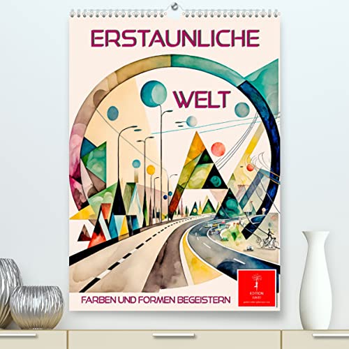 Erstaunliche Welt (hochwertiger Premium Wandkalender 2024 DIN A2 hoch), Kunstdruck in Hochglanz