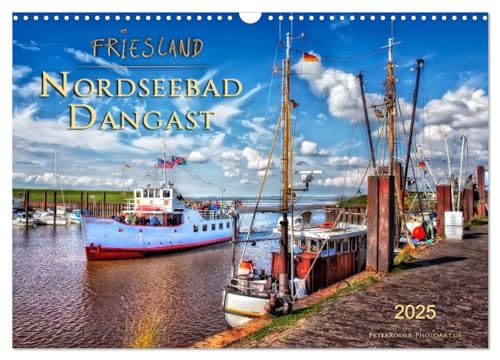 Friesland - Nordseebad Dangast (Wandkalender 2025 DIN A3 quer), CALVENDO Monatskalender von CALVENDO