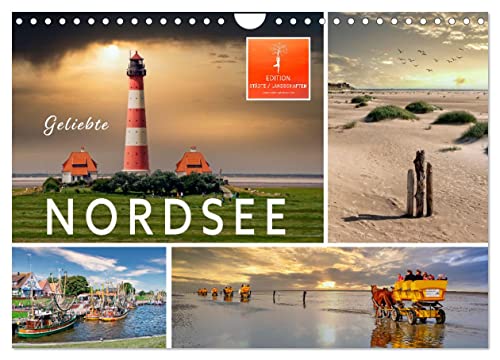 Geliebte Nordsee (Wandkalender 2025 DIN A4 quer), CALVENDO Monatskalender