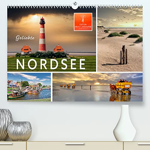 Geliebte Nordsee (hochwertiger Premium Wandkalender 2024 DIN A2 quer), Kunstdruck in Hochglanz