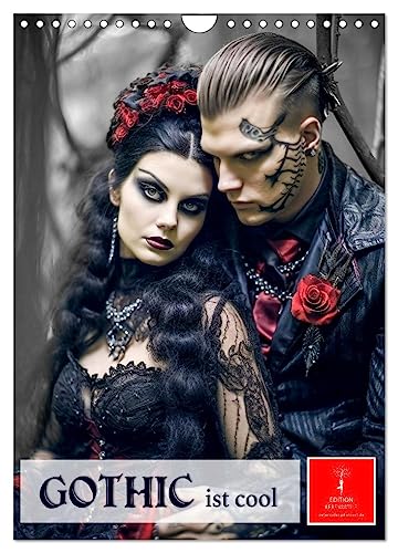 Gothic ist cool (Wandkalender 2025 DIN A4 hoch), CALVENDO Monatskalender