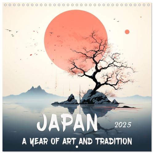 Japan: a Year of Art and Tradition (Wall Calendar 2025 12" x 24" / 30 x 60 cm (open)) CALVENDO 12 Month Wall Calendar von CALVENDO