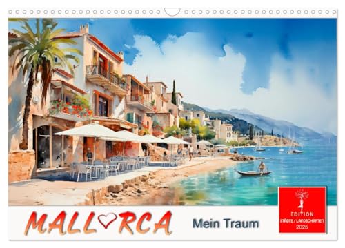 Mallorca mein Traum (Wandkalender 2025 DIN A3 quer), CALVENDO Monatskalender von CALVENDO