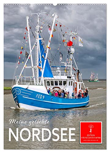 Meine geliebte Nordsee (Wandkalender 2024 DIN A2 hoch), CALVENDO Monatskalender