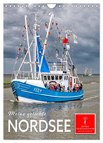 Meine geliebte Nordsee (Wandkalender 2024 DIN A4 hoch), CALVENDO Monatskalender