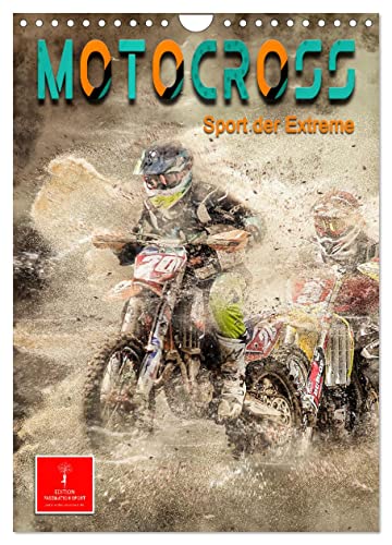 Motocross - Sport der Extreme (Wandkalender 2025 DIN A4 hoch), CALVENDO Monatskalender von CALVENDO