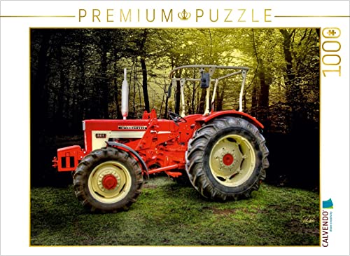 CALVENDO Puzzle Oldtimer Traktor McCormick 1000 Teile Lege-Größe 64 x 48 cm Foto-Puzzle Bild von Peter Roder Roder, Peter