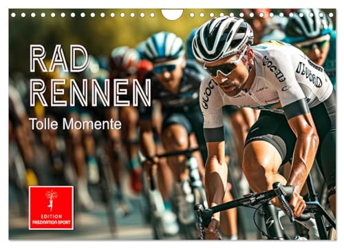 Radrennen - tolle Momente (Wandkalender 2025 DIN A4 quer), CALVENDO Monatskalender von CALVENDO