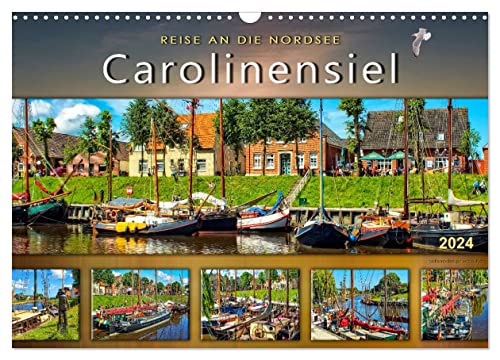 Reise an die Nordsee - Carolinensiel (Wandkalender 2024 DIN A3 quer), CALVENDO Monatskalender von CALVENDO
