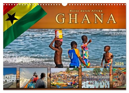 Reise durch Afrika - Ghana (Wandkalender 2025 DIN A3 quer), CALVENDO Monatskalender