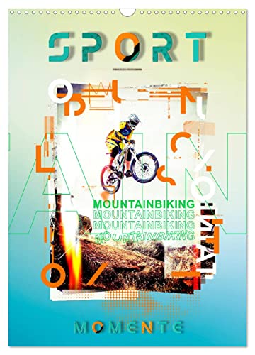 Sport Momente (Wandkalender 2024 DIN A3 hoch), CALVENDO Monatskalender