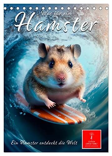 Was für ein Hamster (Tischkalender 2024 DIN A5 hoch), CALVENDO Monatskalender