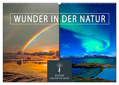 Wunder in der Natur (Wandkalender 2024 DIN A2 quer), CALVENDO Monatskalender