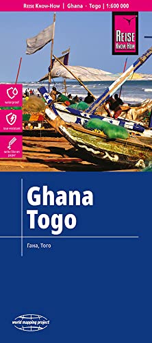 Reise Know-How Landkarte Ghana, Togo (1:600.000): reiß- und wasserfest (world mapping project) von Reise Know-How Verlag Peter Rump GmbH