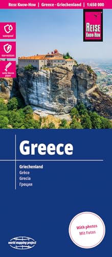 Reise Know-How Landkarte Griechenland / Greece (1:650.000): reiß- und wasserfest (world mapping project) von Reise Know-How Rump GmbH