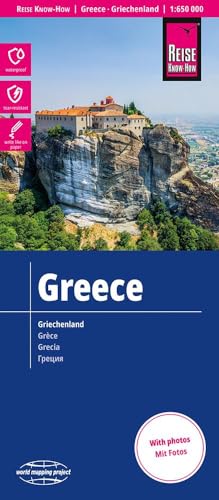 Reise Know-How Landkarte Griechenland / Greece (1:650.000): reiß- und wasserfest (world mapping project)