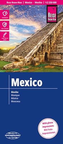 Reise Know-How Landkarte Mexiko / Mexico (1:2.250.000): reiß- und wasserfest (world mapping project) von Reise Know-How Rump GmbH
