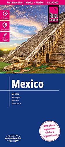 Reise Know-How Landkarte Mexiko / Mexico (1:2.250.000): reiß- und wasserfest (world mapping project)