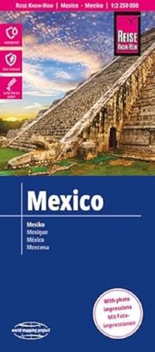 Reise Know-How Landkarte Mexiko / Mexico (1:2.250.000): reiß- und wasserfest (world mapping project)