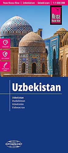 Reise Know-How Landkarte Usbekistan / Uzbekistan (1:1.000.000): reiß- und wasserfest (world mapping project) von Reise Know-How Rump GmbH