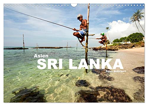 Asien - Sri Lanka (Wandkalender 2025 DIN A3 quer), CALVENDO Monatskalender von CALVENDO