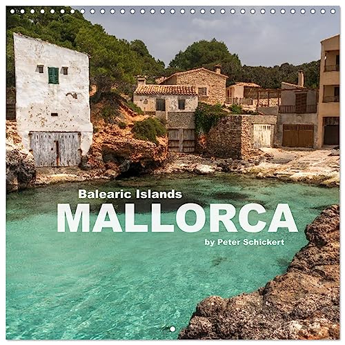 Balearic Islands - Mallorca (Wall Calendar 2025 12 × 12 Inch) CALVENDO 12 Month Wall Calendar