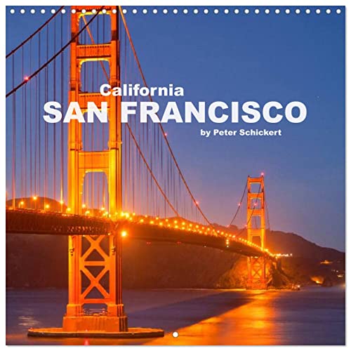 California - San Francisco (Wall Calendar 2025 12 × 12 Inch) CALVENDO 12 Month Wall Calendar von CALVENDO