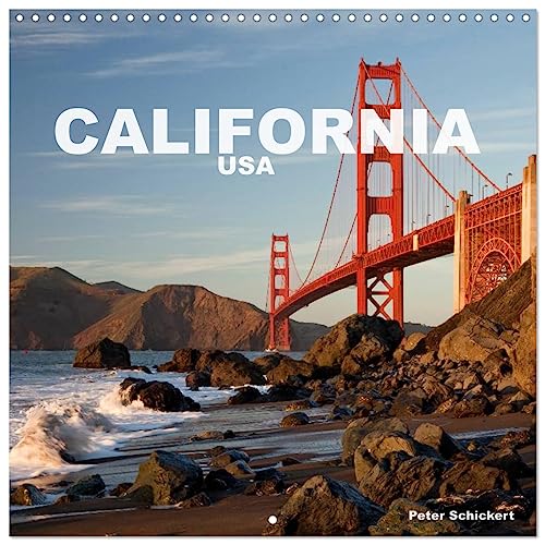 California - USA (Wall Calendar 2025 12 × 12 Inch) CALVENDO 12 Month Wall Calendar