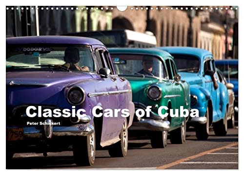 Classic Cars of Cuba (Wandkalender 2025 DIN A3 quer), CALVENDO Monatskalender von CALVENDO