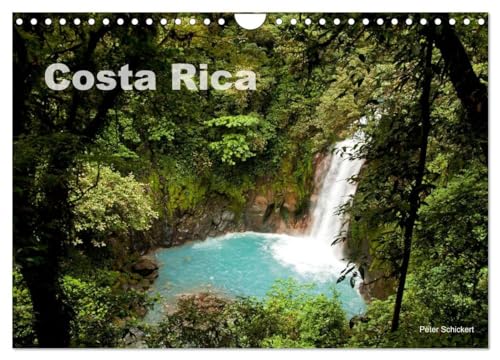 Costa Rica (Wandkalender 2025 DIN A4 quer), CALVENDO Monatskalender: Traumstrände und Natur in Mittelamerika von CALVENDO