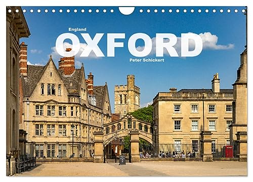 England - Oxford (Wandkalender 2025 DIN A4 quer), CALVENDO Monatskalender