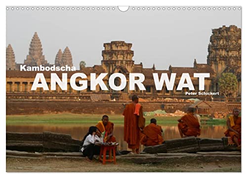 Kambodscha - Angkor Wat (Wandkalender 2025 DIN A3 quer), CALVENDO Monatskalender von CALVENDO
