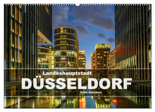 Landeshauptstadt Düsseldorf (Wandkalender 2025 DIN A2 quer), CALVENDO Monatskalender von CALVENDO
