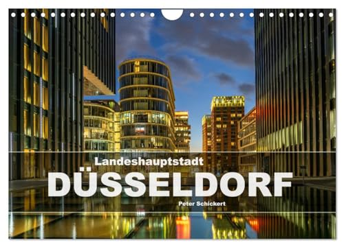 Landeshauptstadt Düsseldorf (Wandkalender 2025 DIN A4 quer), CALVENDO Monatskalender von CALVENDO