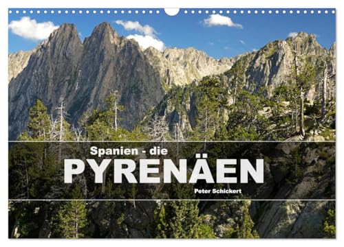 Spanien - die Pyrenäen (Wandkalender 2025 DIN A3 quer), CALVENDO Monatskalender von CALVENDO