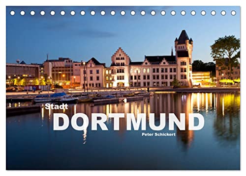 Stadt Dortmund (Tischkalender 2025 DIN A5 quer), CALVENDO Monatskalender von CALVENDO