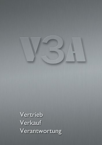 V3A: Vertrieb - Verkauf - Verantwortung von tredition