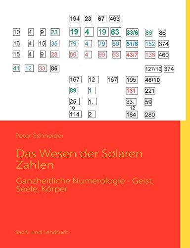 Das Wesen der Solaren Zahlen: Ganzheitliche Numerologie - Geist, Seele, Körper