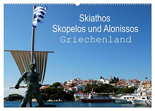 Skiathos Skopelos und Alonissos Griechenland (Wandkalender 2025 DIN A2 quer), CALVENDO Monatskalender von CALVENDO
