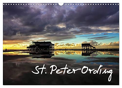 St. Peter-Ording (Wandkalender 2024 DIN A3 quer), CALVENDO Monatskalender