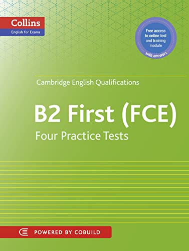 First (FCE) Four Practice Tests with MP3 Audio CD (Collins Cambridge English) von Collins