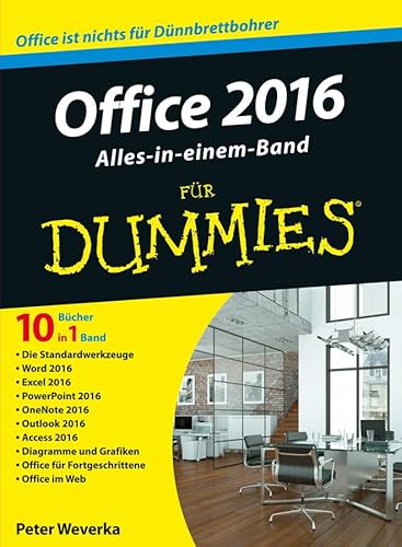 Office 2016 für Dummies Alles-in-einem-Band: .